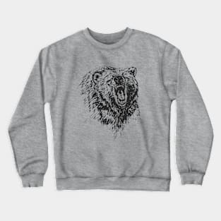 Angry Bear Crewneck Sweatshirt